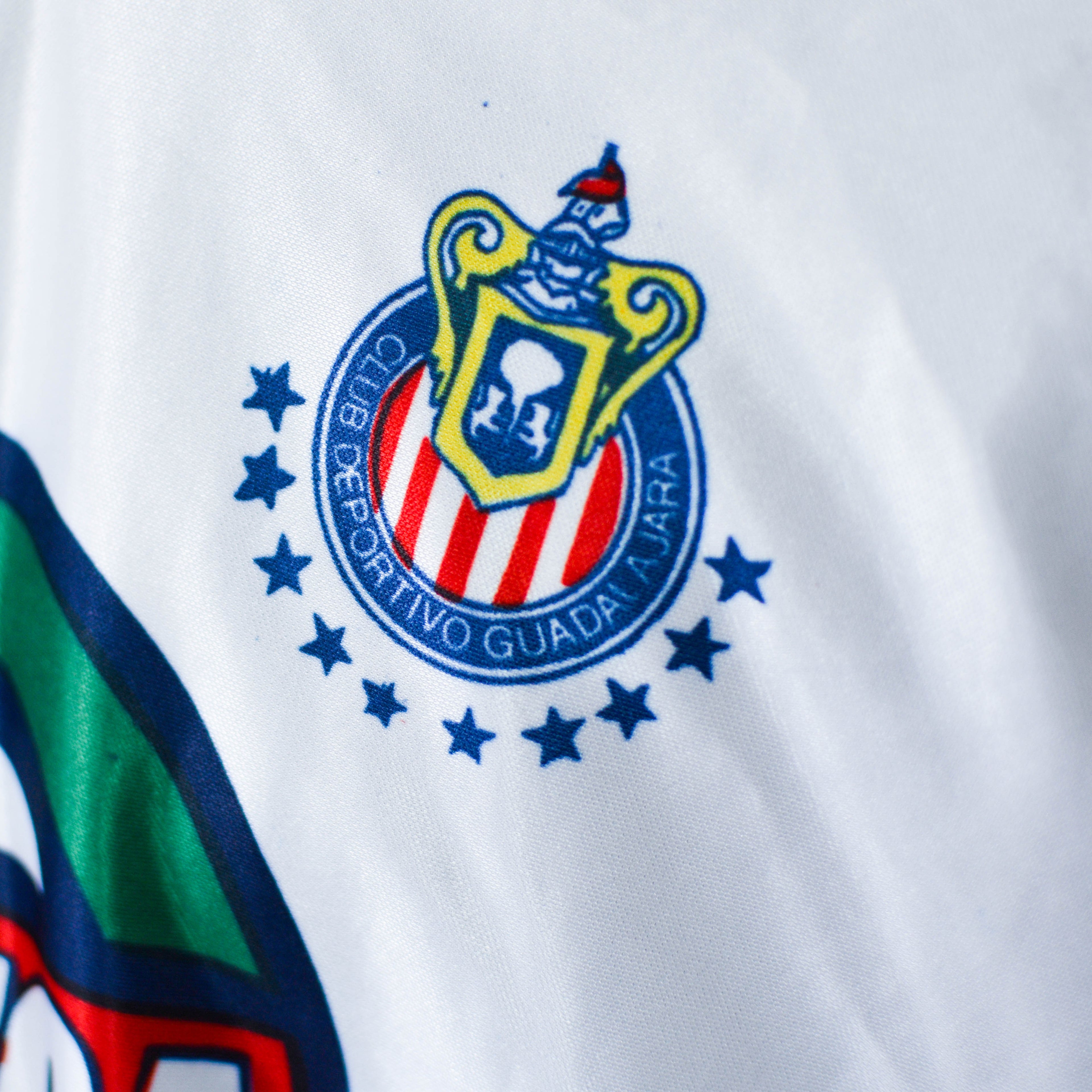 Vintage 2000 Chivas de Guadalajara Replica White Jersey