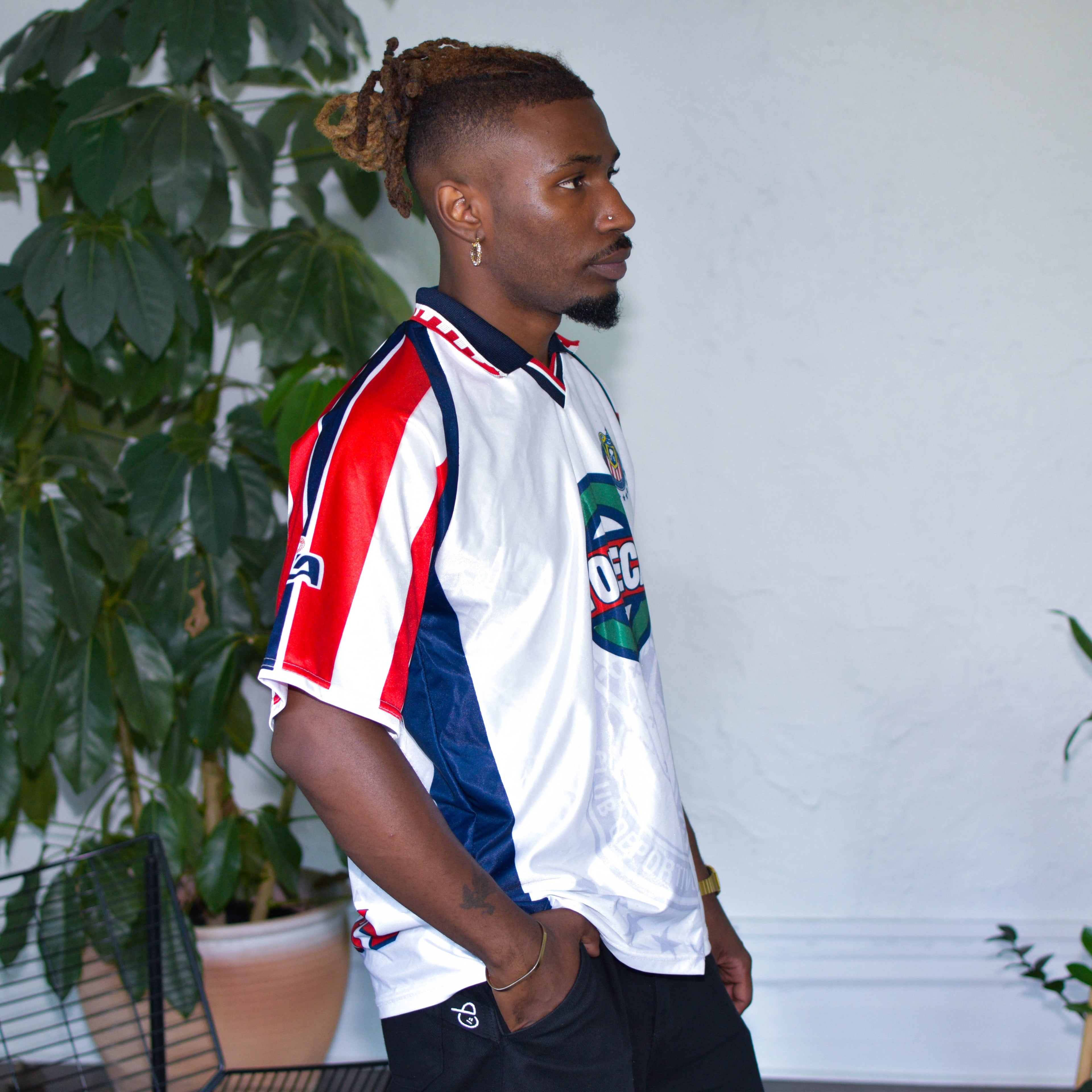 Vintage 2000 Chivas de Guadalajara Replica White Jersey