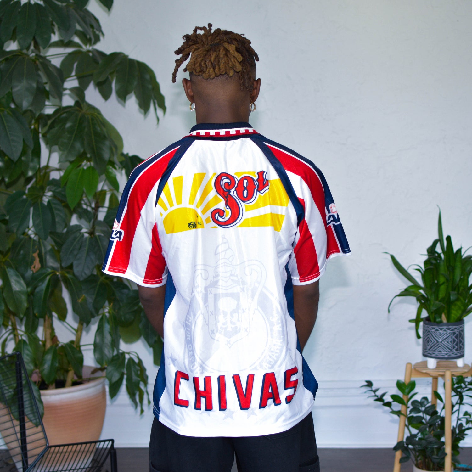 Vintage 2000 Chivas de Guadalajara Replica White Jersey