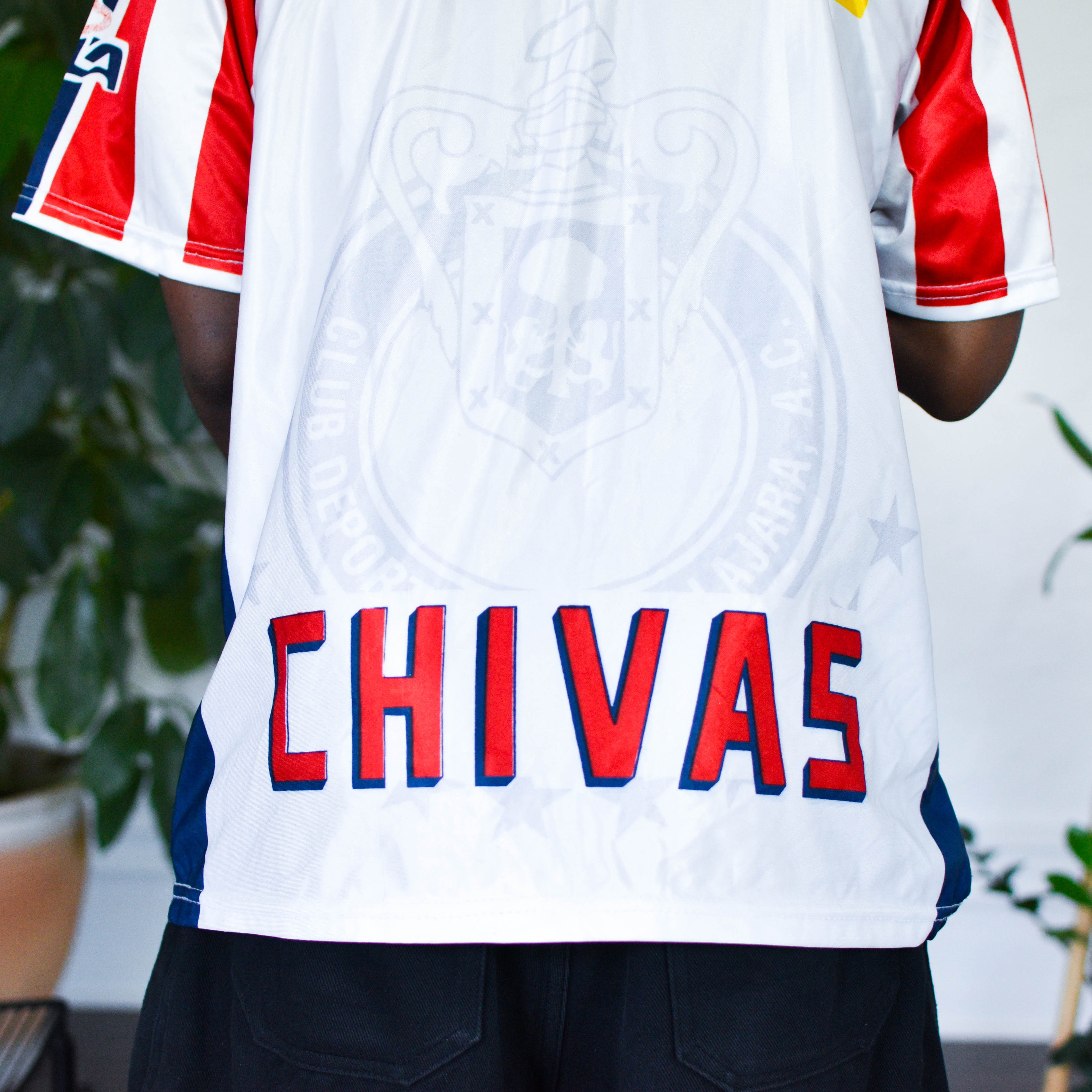 Vintage 2000 Chivas de Guadalajara Replica White Jersey