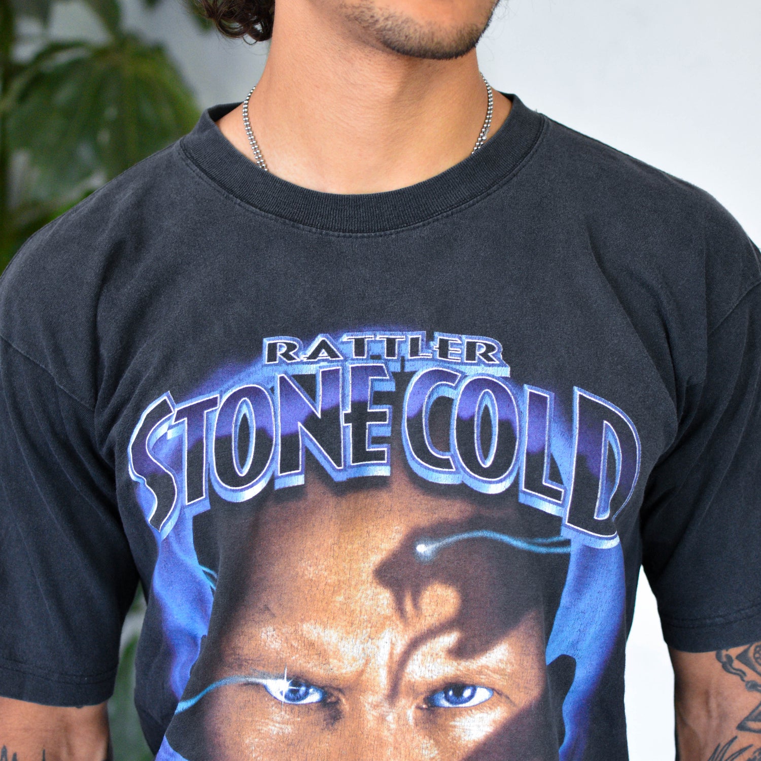 Vintage 1998 WWF Stone Cold Steve Austin Graphic T-Shirt
