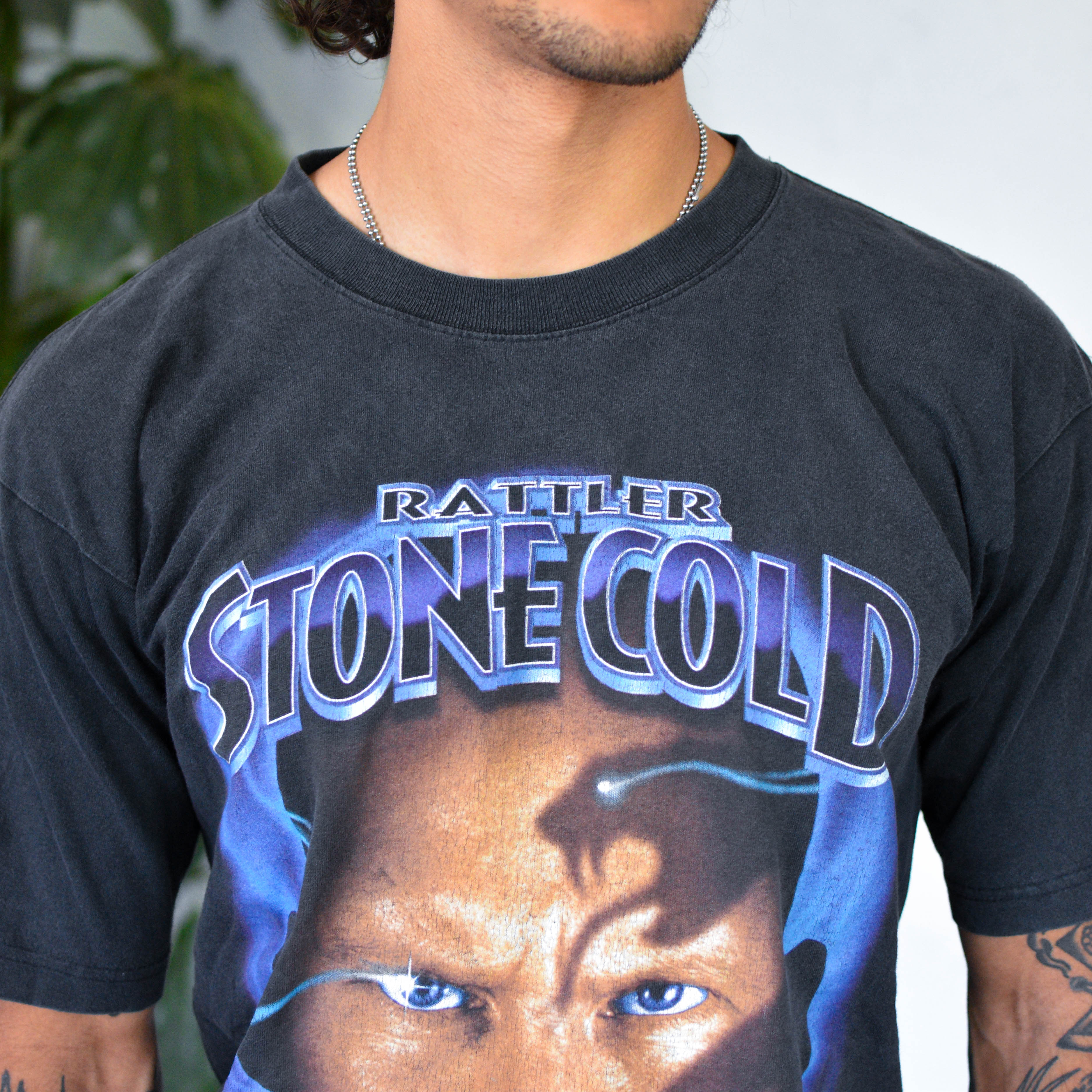 Vintage 1998 WWF Stone Cold Steve Austin Graphic T-Shirt