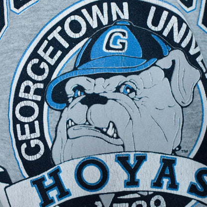 Vintage 90s Georgetown University Gray Sweatshirt