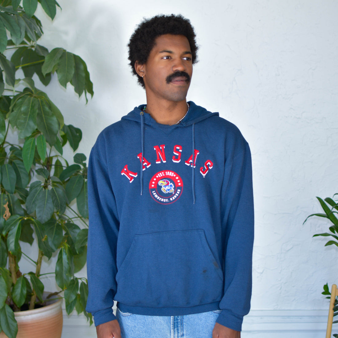Vintage University of Kansas Hoodie
