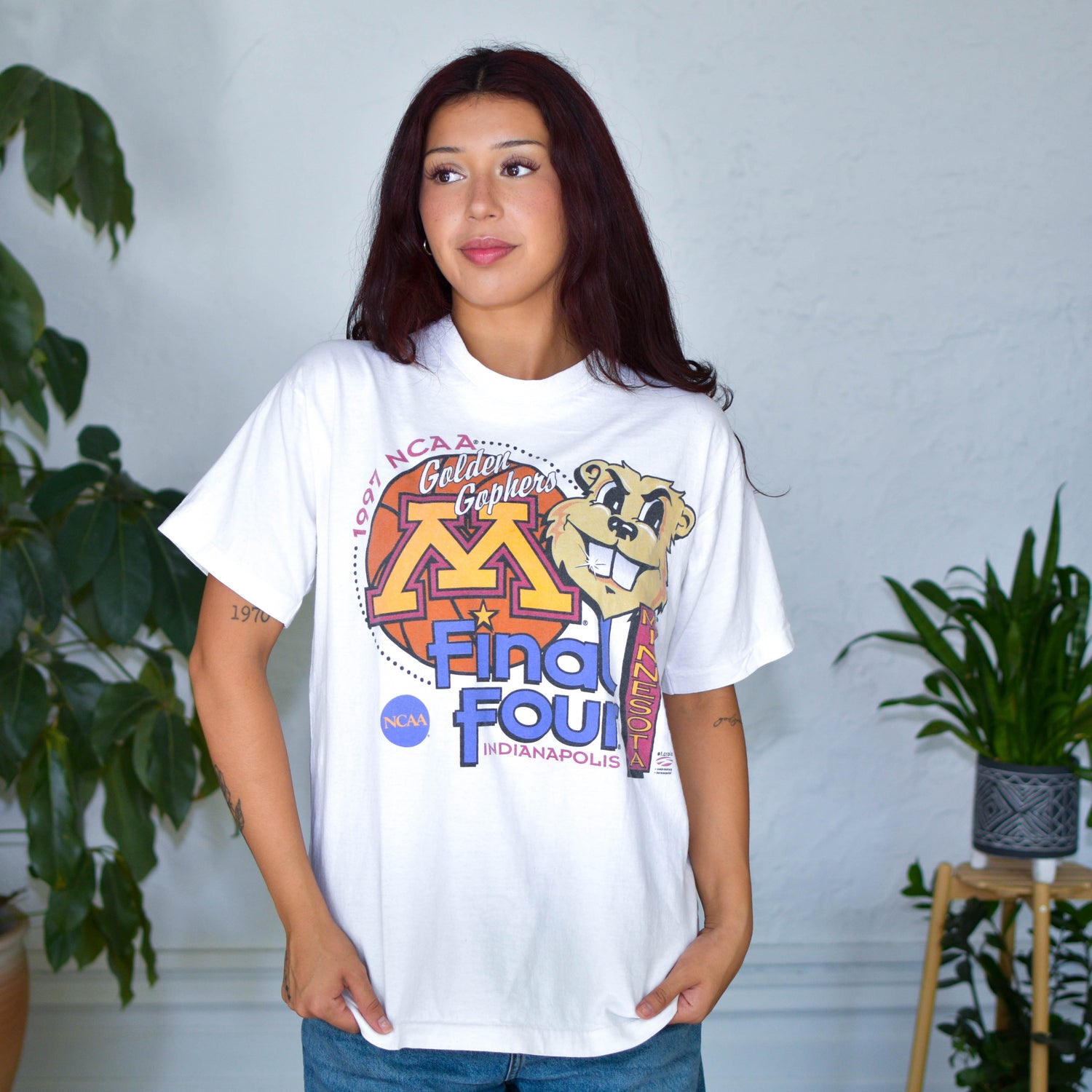 Vintage 1997 University of Minnesota NCAA Final Four T-Shirt