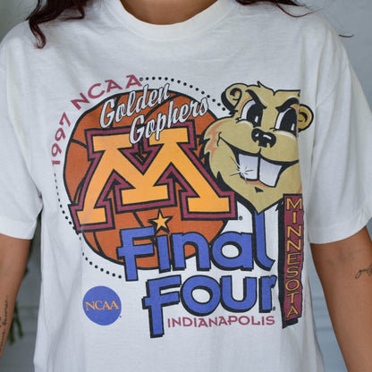 Vintage 1997 University of Minnesota NCAA Final Four T-Shirt