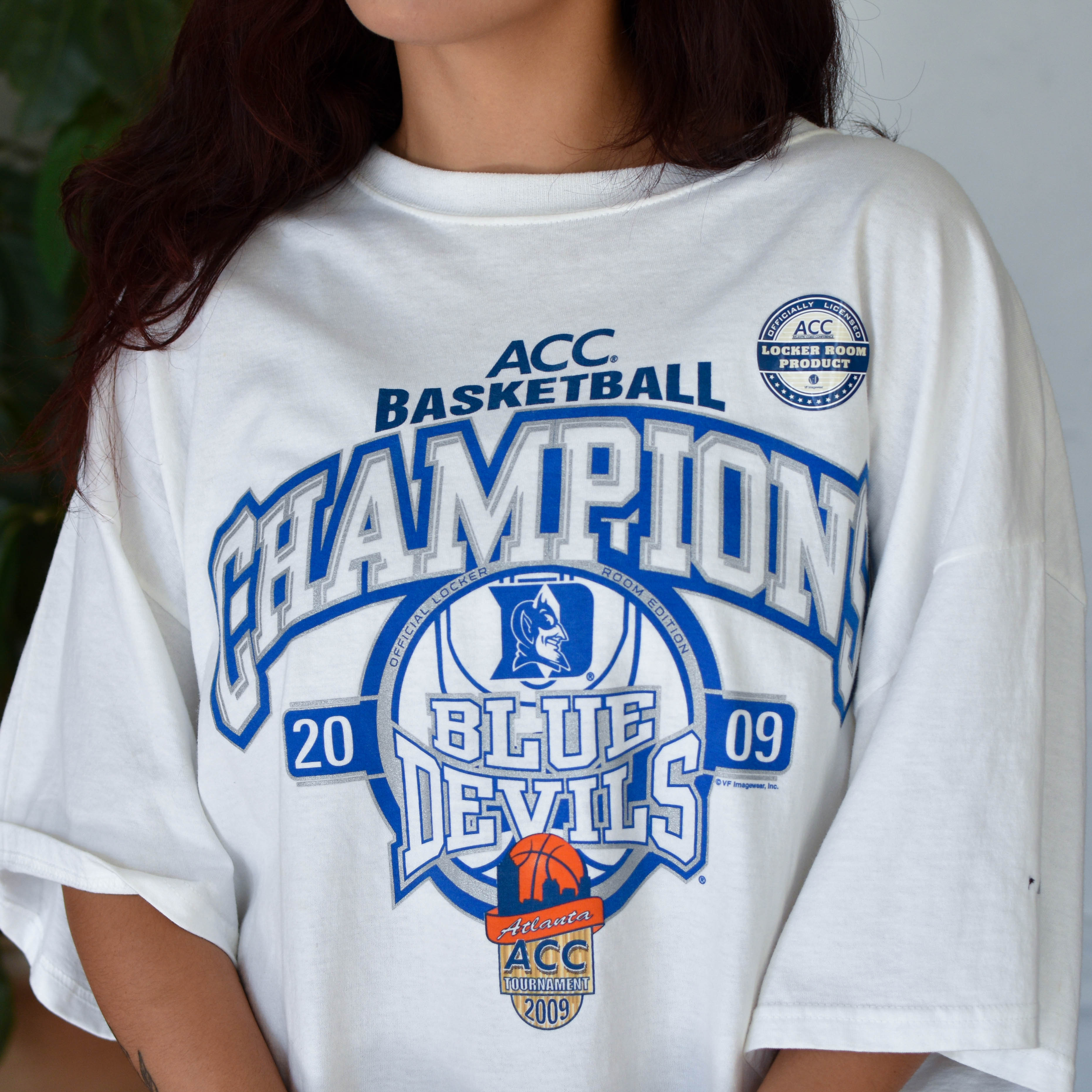 Vintage 2009 Duke University Basketball ACC Champions T-Shirt