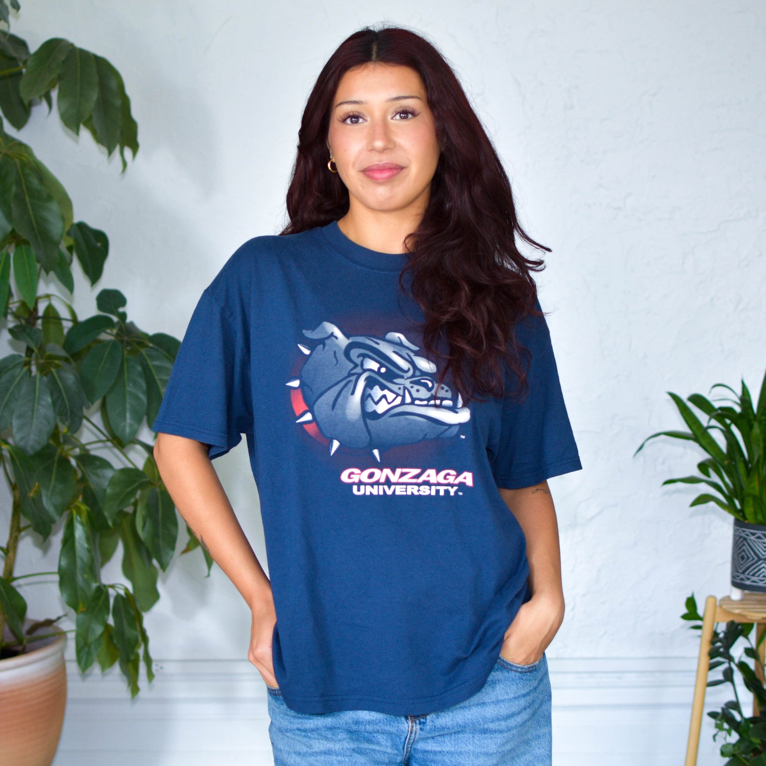 Vintage Gonzaga University Graphic T-Shirt