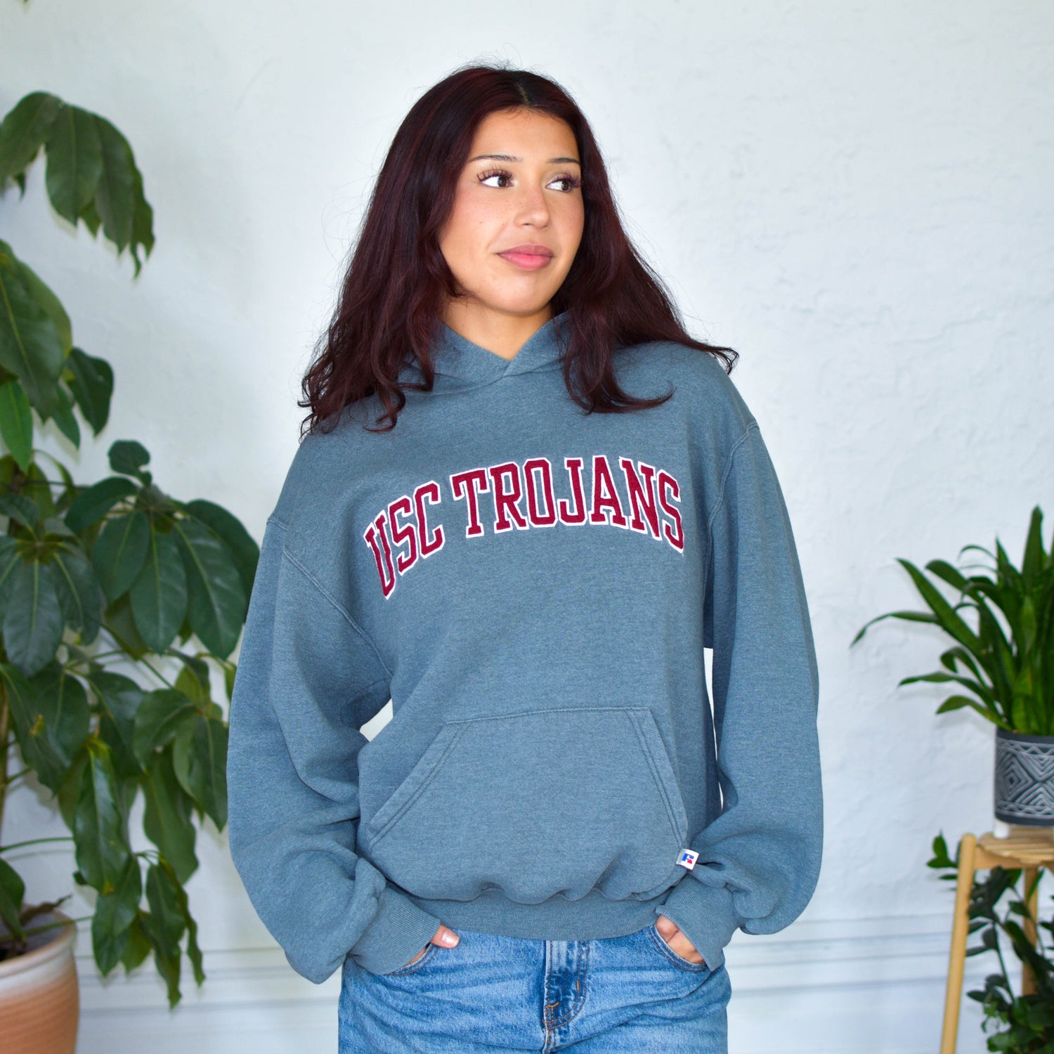 Vintage USC Trojans Russell Athletics Hoodie