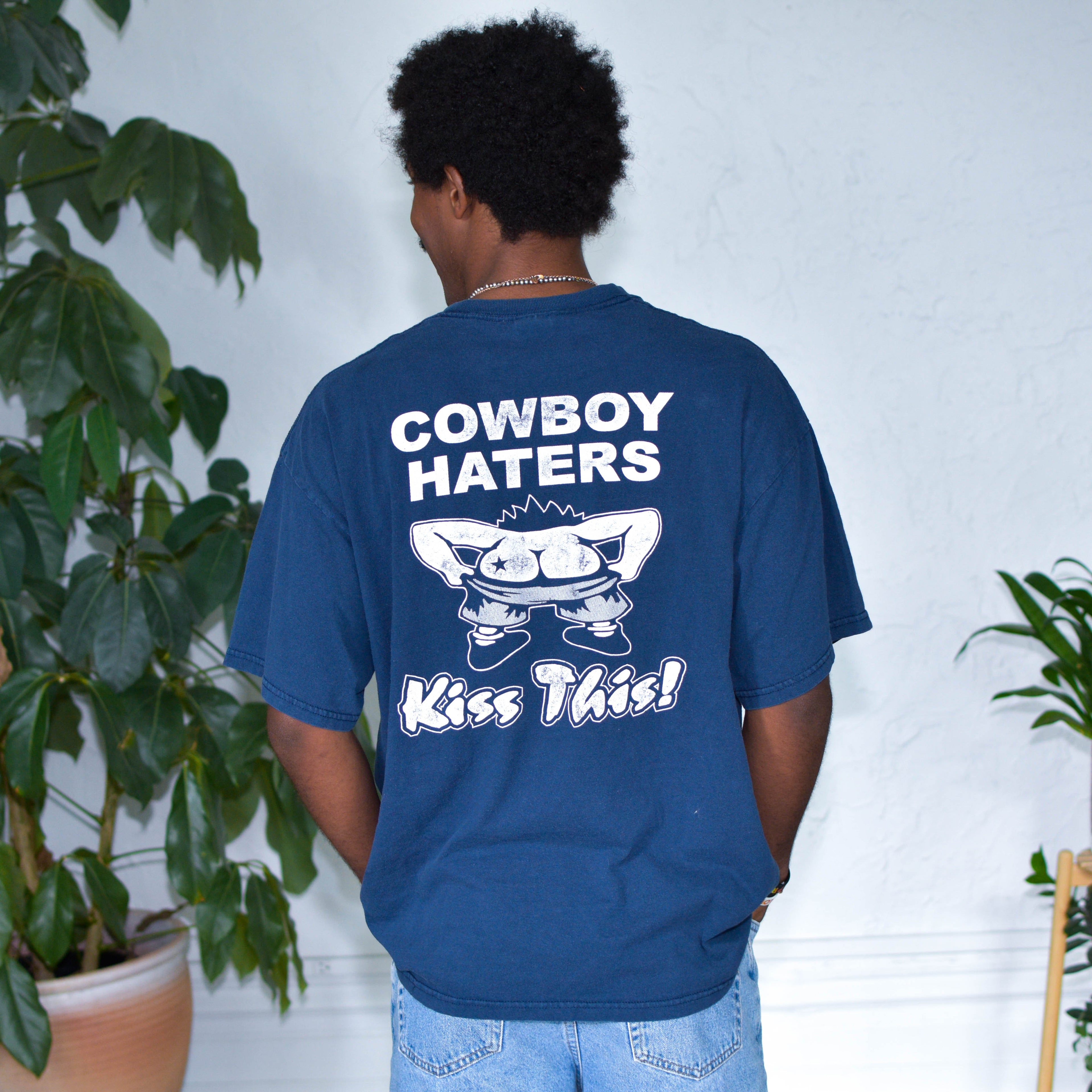 Vintage 90s Dallas Cowboys "Cowboy Haters" T-Shirt