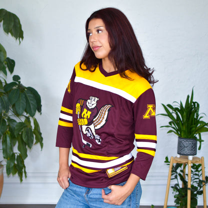 Vintage University of Minnesota Femme Hockey Jersey