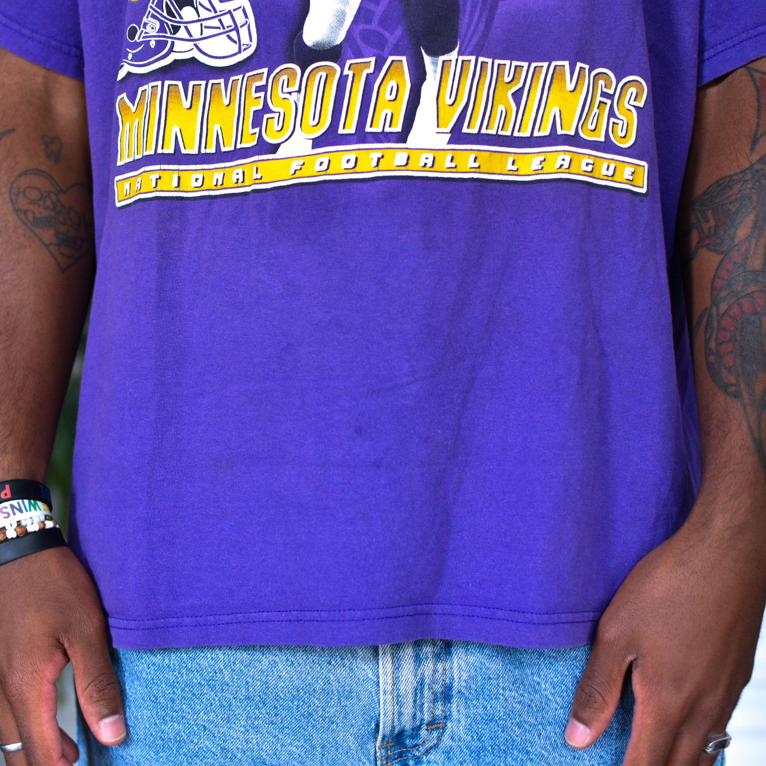 Vintage 90s Randy Moss Minnesota Vikings T-Shirt