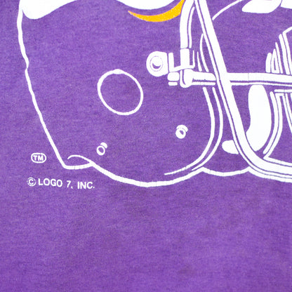Vintage 80s Minnesota Vikings Logo 7 T-Shirt