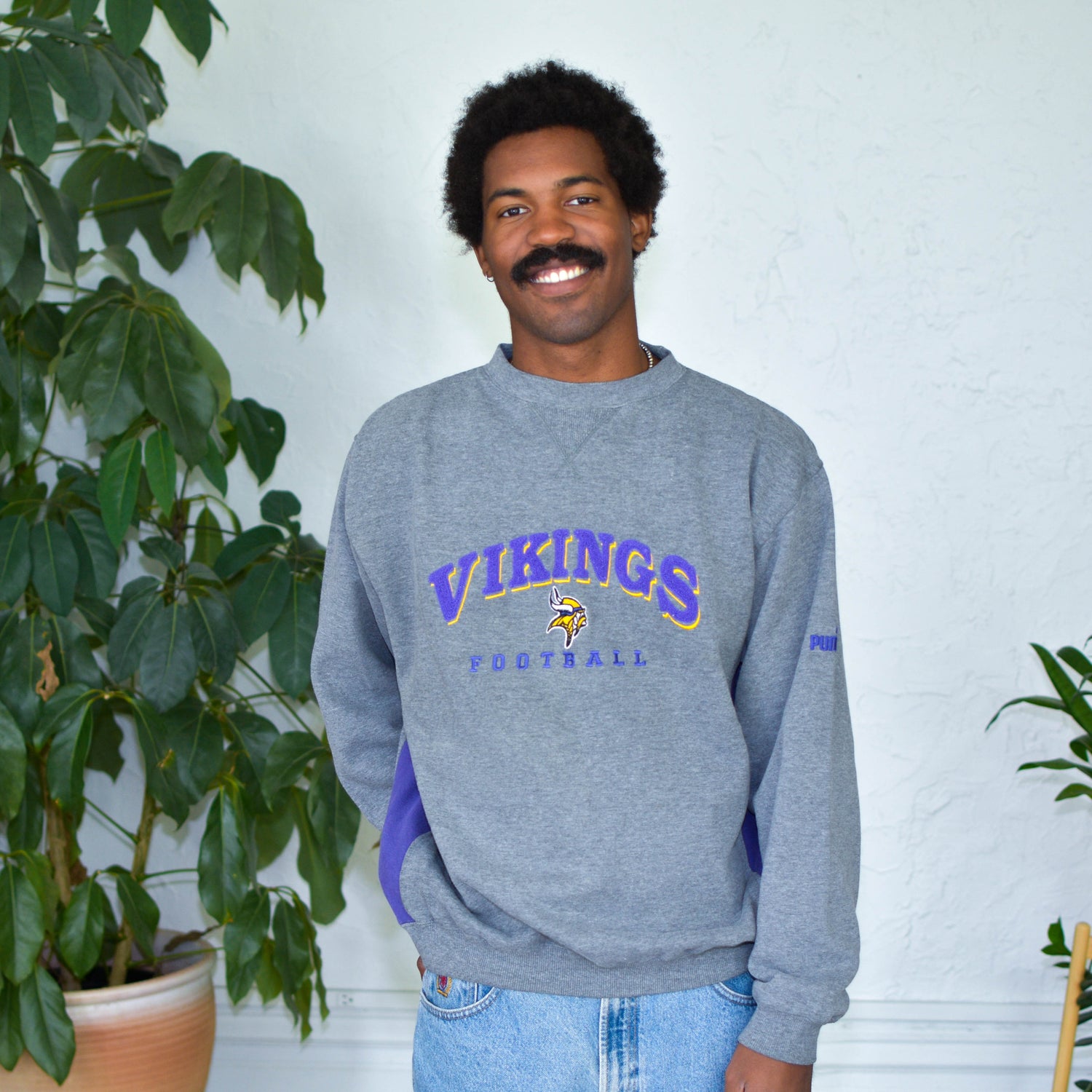 Vintage Minnesota Vikings Puma Sweatshirt