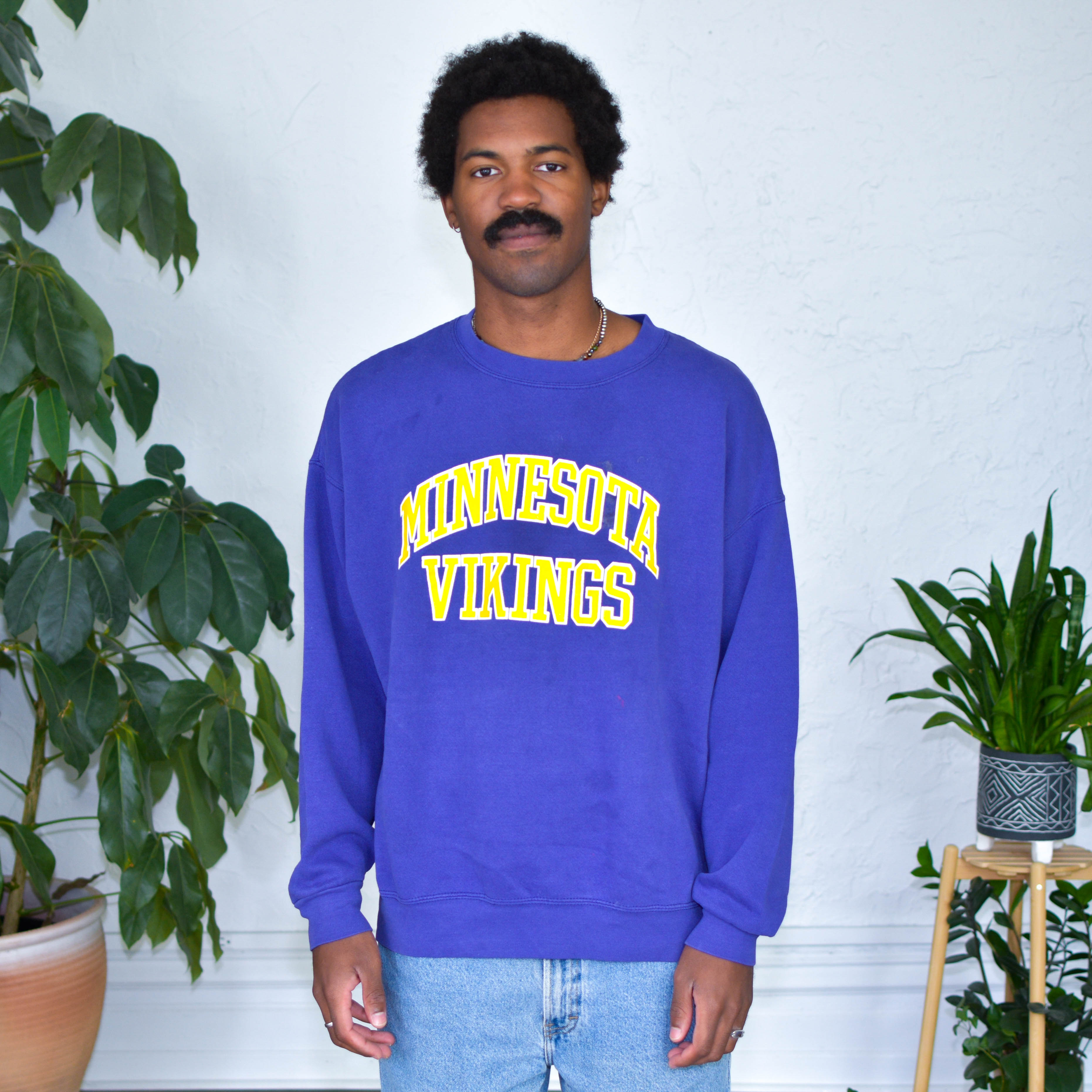 Vintage Minnesota Vikings Signature Sweatshirt