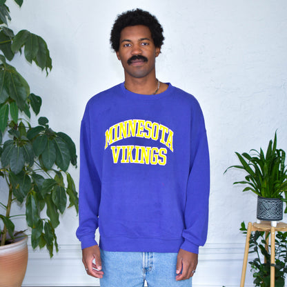 Vintage Minnesota Vikings Signature Sweatshirt