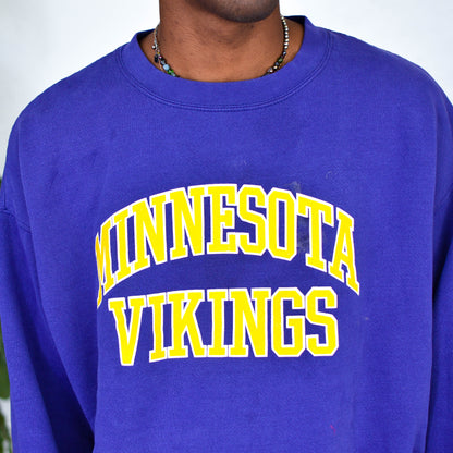 Vintage Minnesota Vikings Signature Sweatshirt