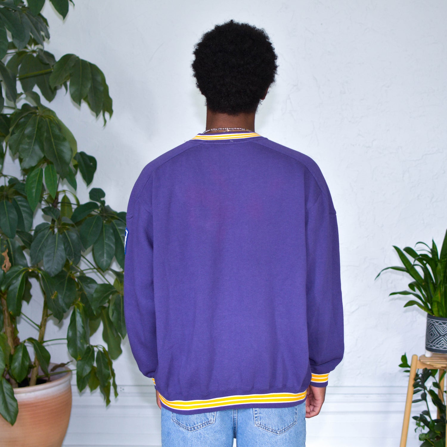 Vintage Minnesota Vikings Lee Sports Ribbed Sweatshirt