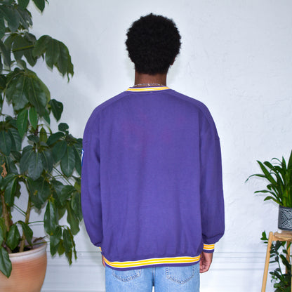 Vintage Minnesota Vikings Lee Sports Ribbed Sweatshirt