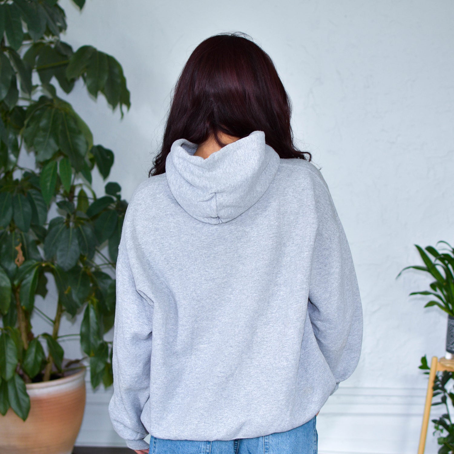 Vintage Minnesota Vikings Grey Hooded Sweatshirt