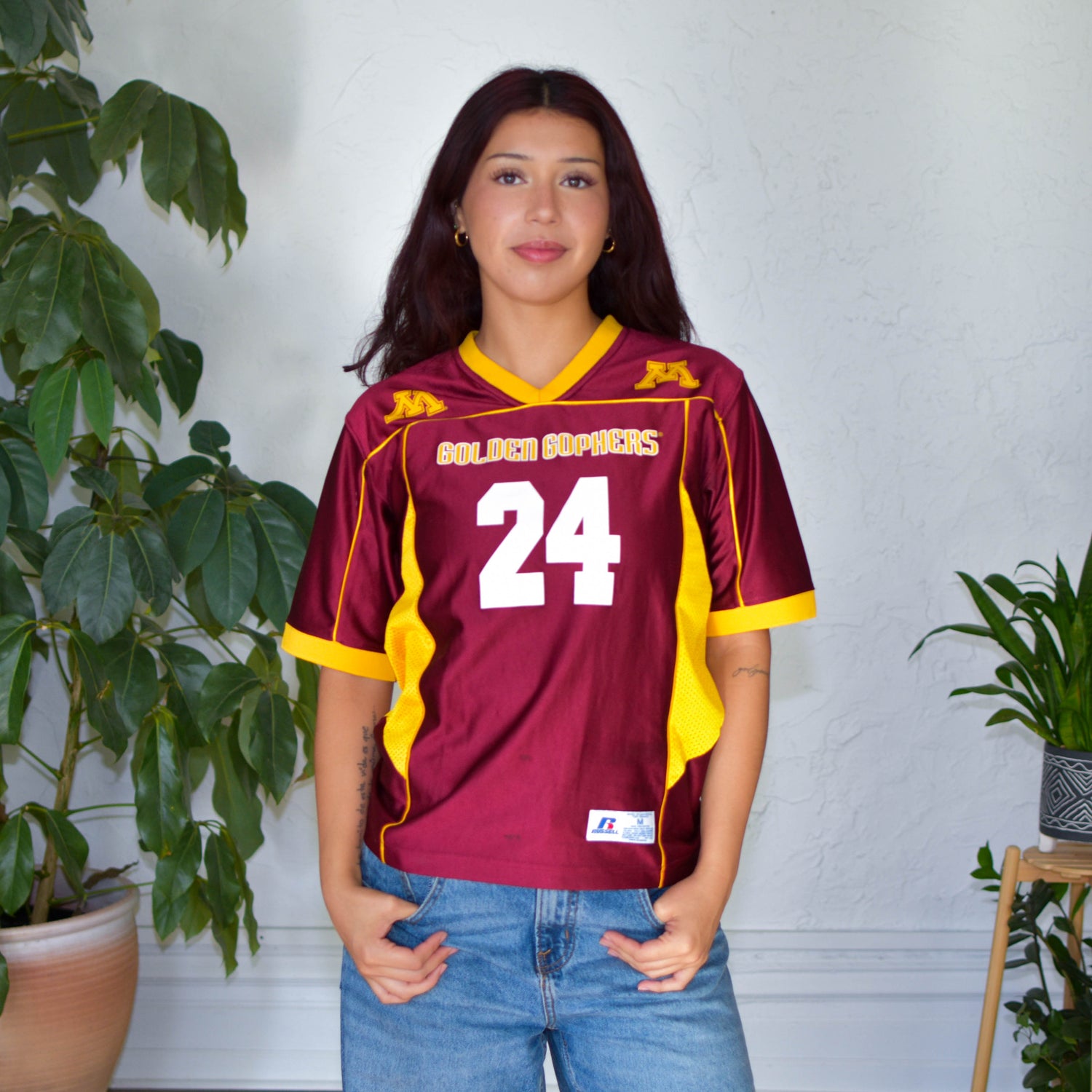 Vintage Femme University of Minnesota Football Jersey