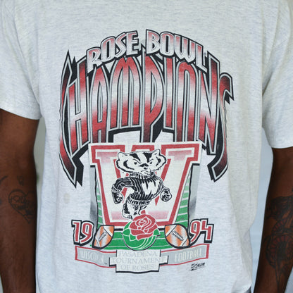 Vintage 1994 University of Wisconsin Rose Bowl T-Shirt