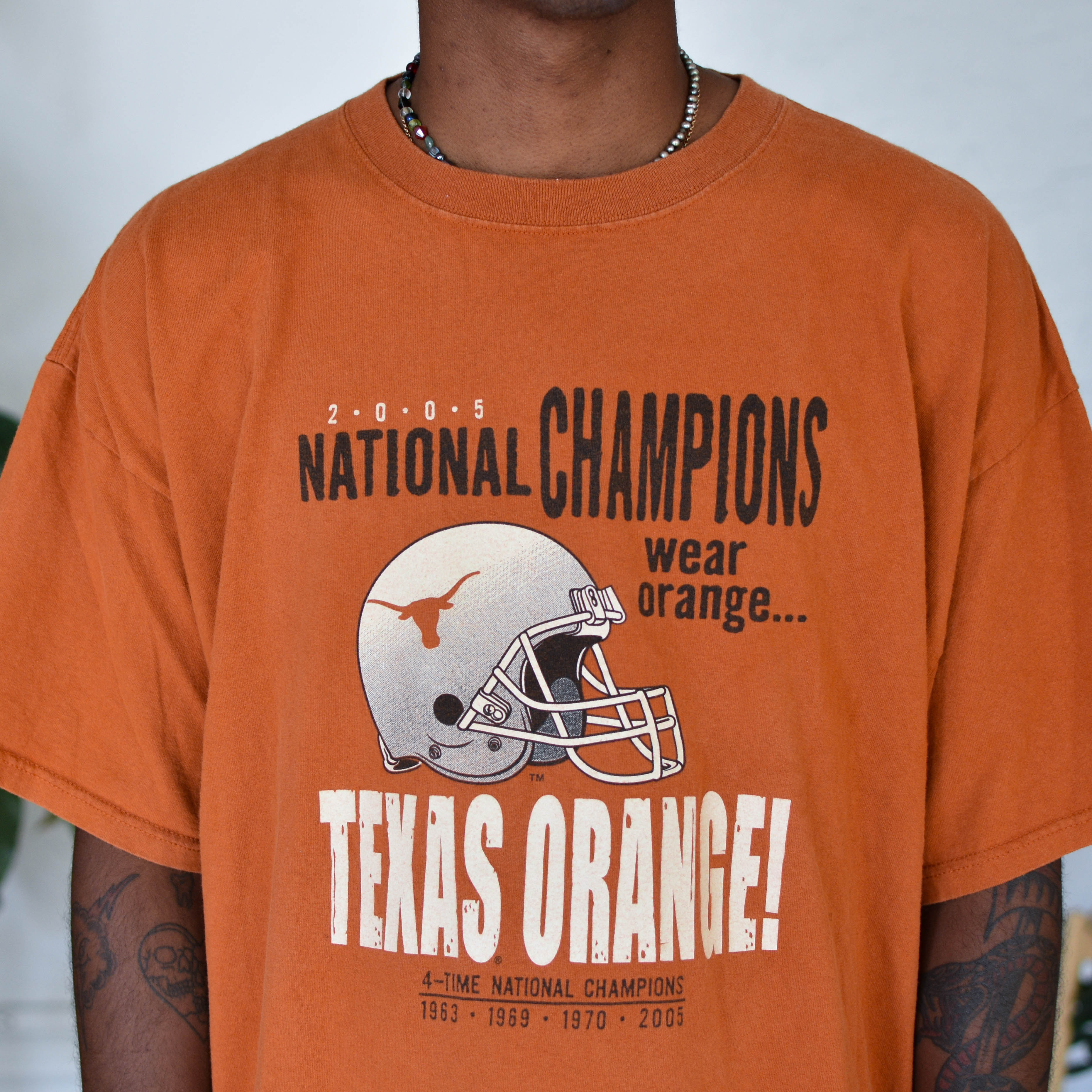 Vintage 2005 University of Texas National Champions T-Shirt