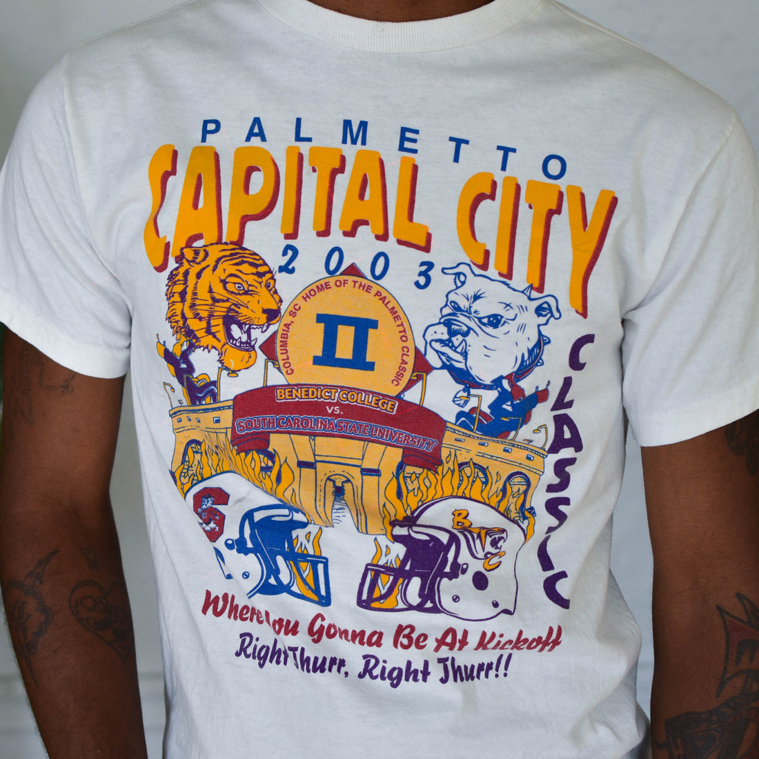 Vintage 2003 HBCU Palmetto Capital City Classic T-Shirt