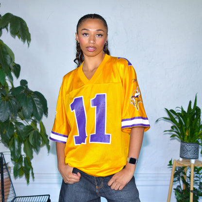 Vintage Minnesota Vikings Daunte Culpepper Yellow Alternate Jersey