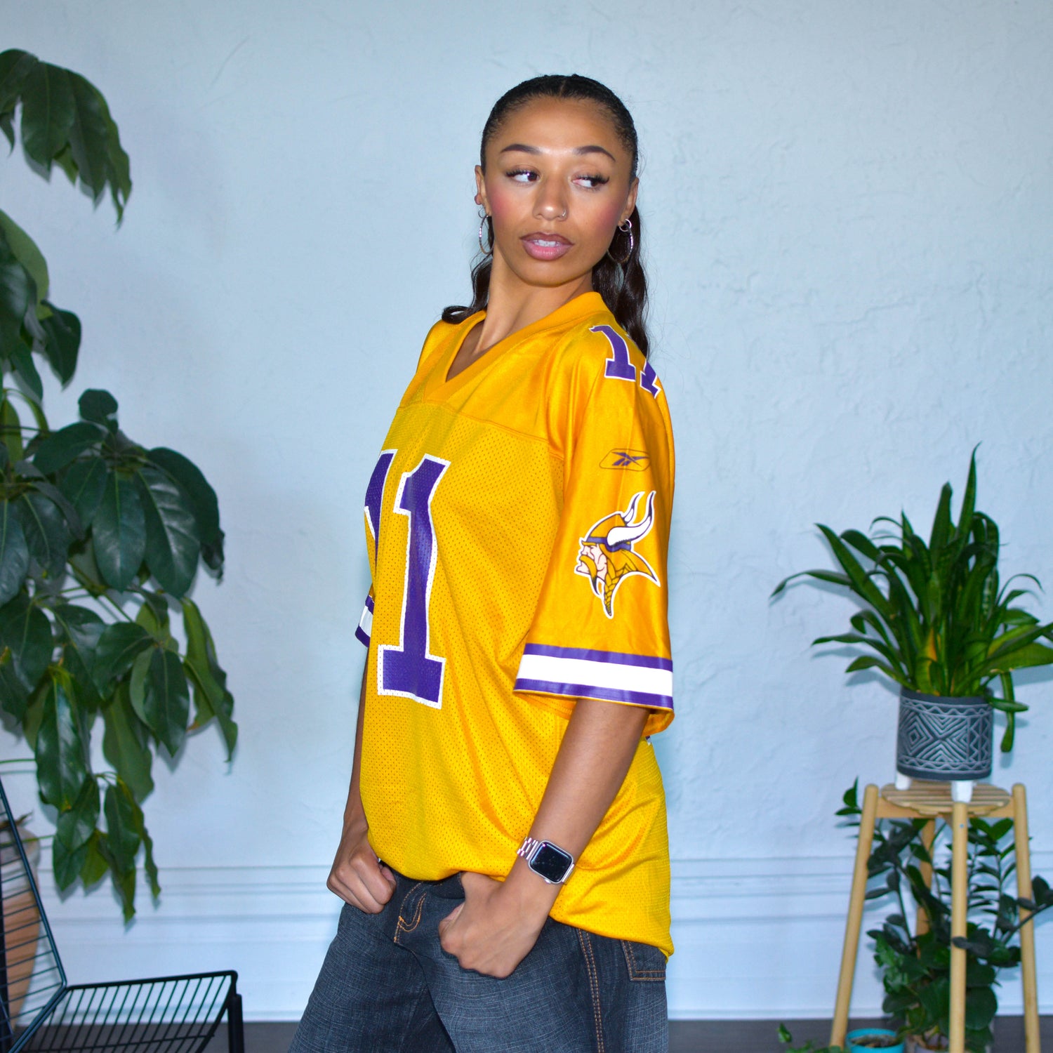 Vintage Minnesota Vikings Daunte Culpepper Yellow Alternate Jersey