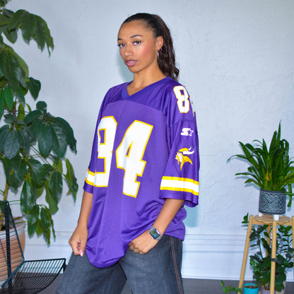 Vintage Minnesota Vikings Randy Moss Starter Jersey