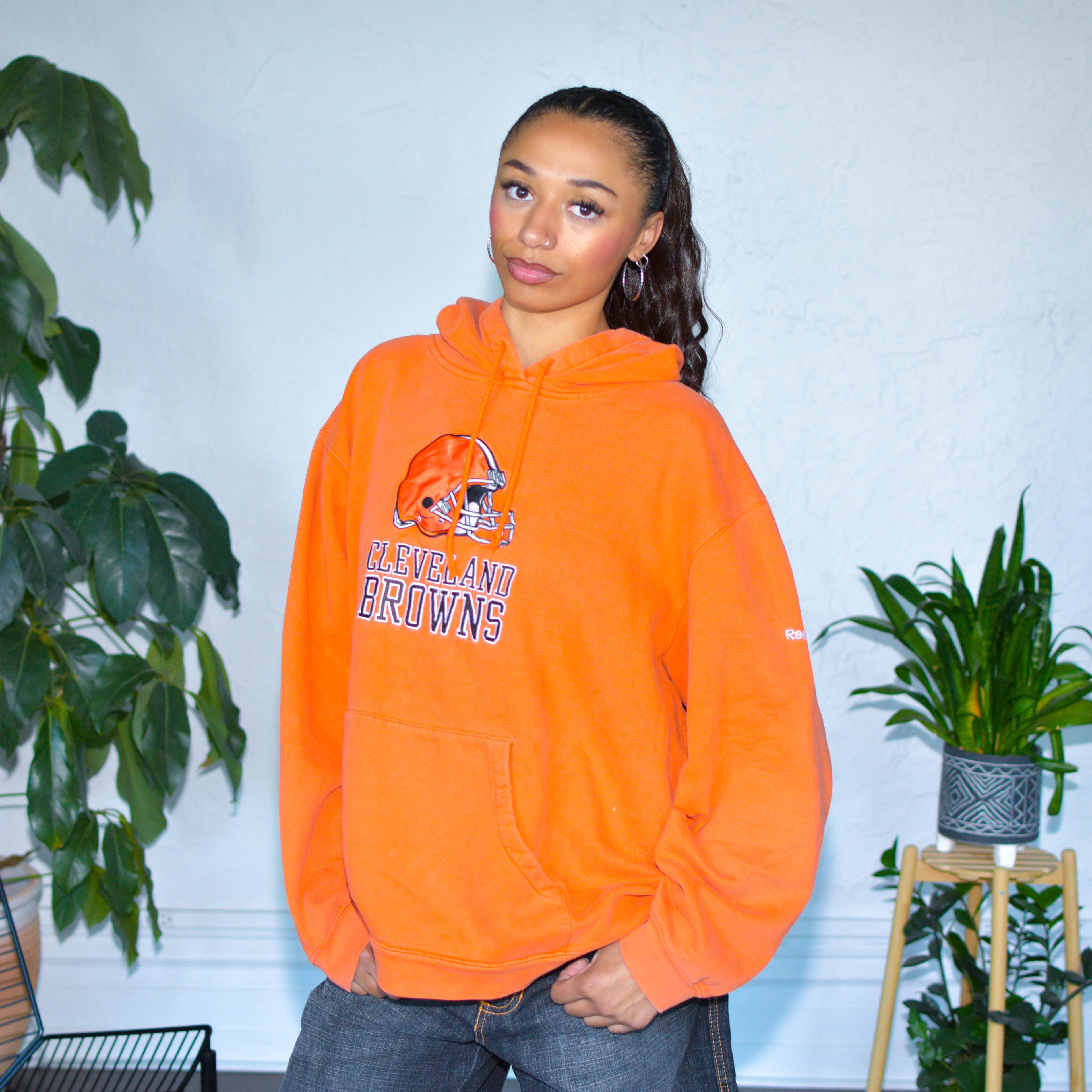 Vintage Cleveland Brown Hooded Sweatshirt