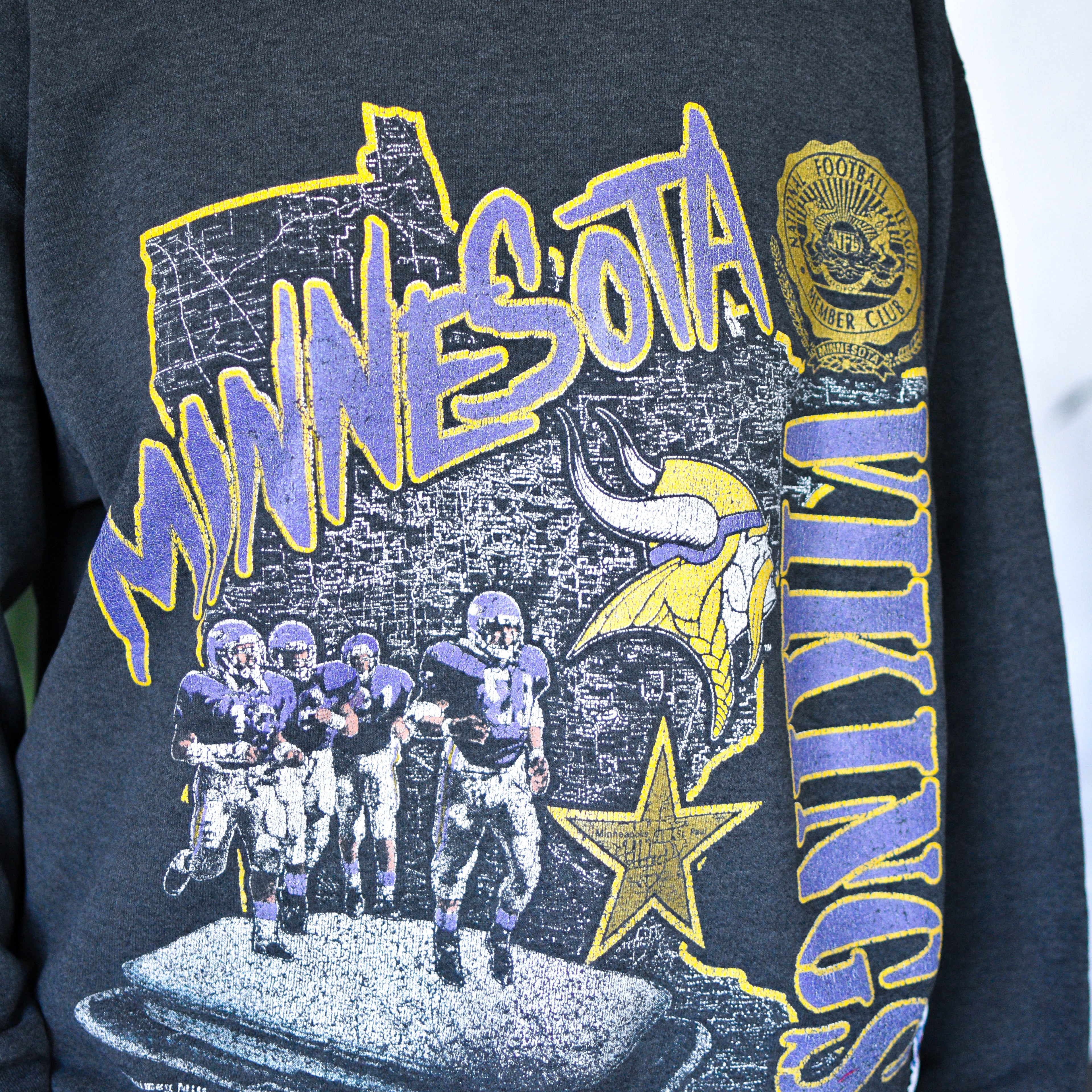 Vintage Minnesota Vikings Nutmeg Sweatshirt