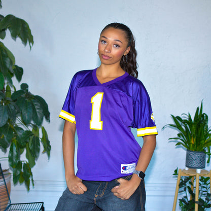 Vintage Minnesota Vikings Warren Moon Champion Jersey