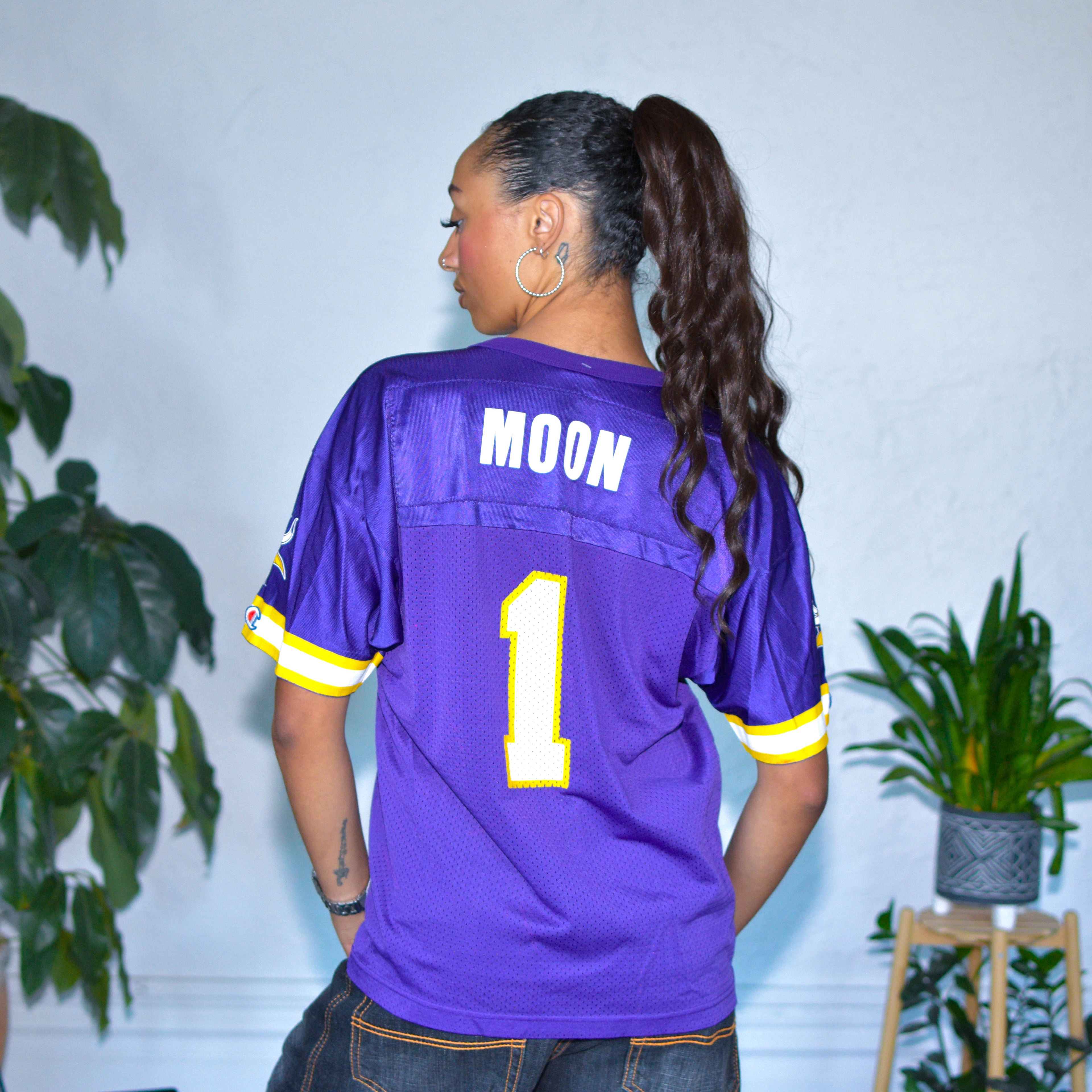 Vintage Minnesota Vikings Warren Moon Champion Jersey