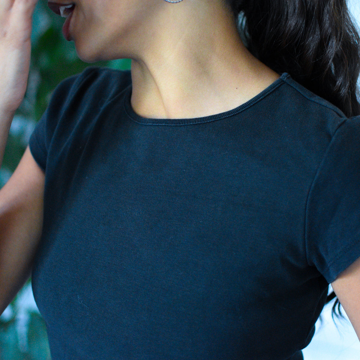 Vintage Y2K Femme The Limited Black T- Shirt