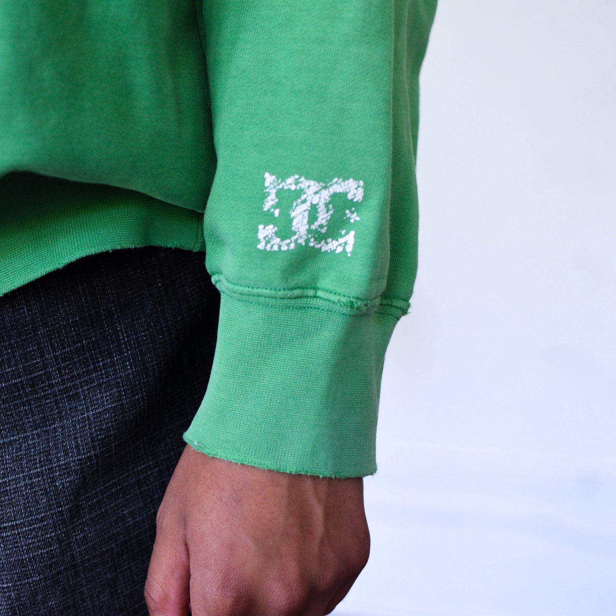 Vintage Y2K Mint Green DC Shoes Sweatshirt