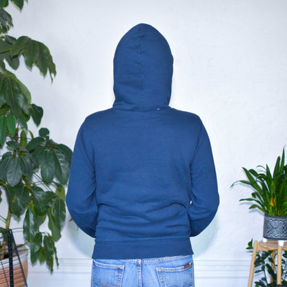 Vintage Abercrombie &amp; Fitch Navy Sherpa Sweatshirt