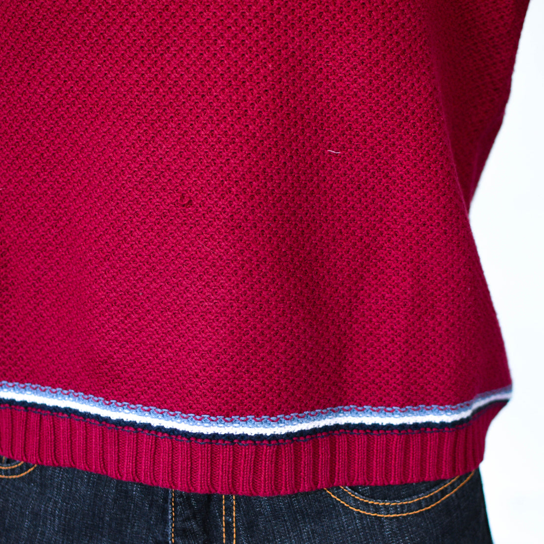Vintage Y2K Christopher &amp; Banks Red Knit Sweater