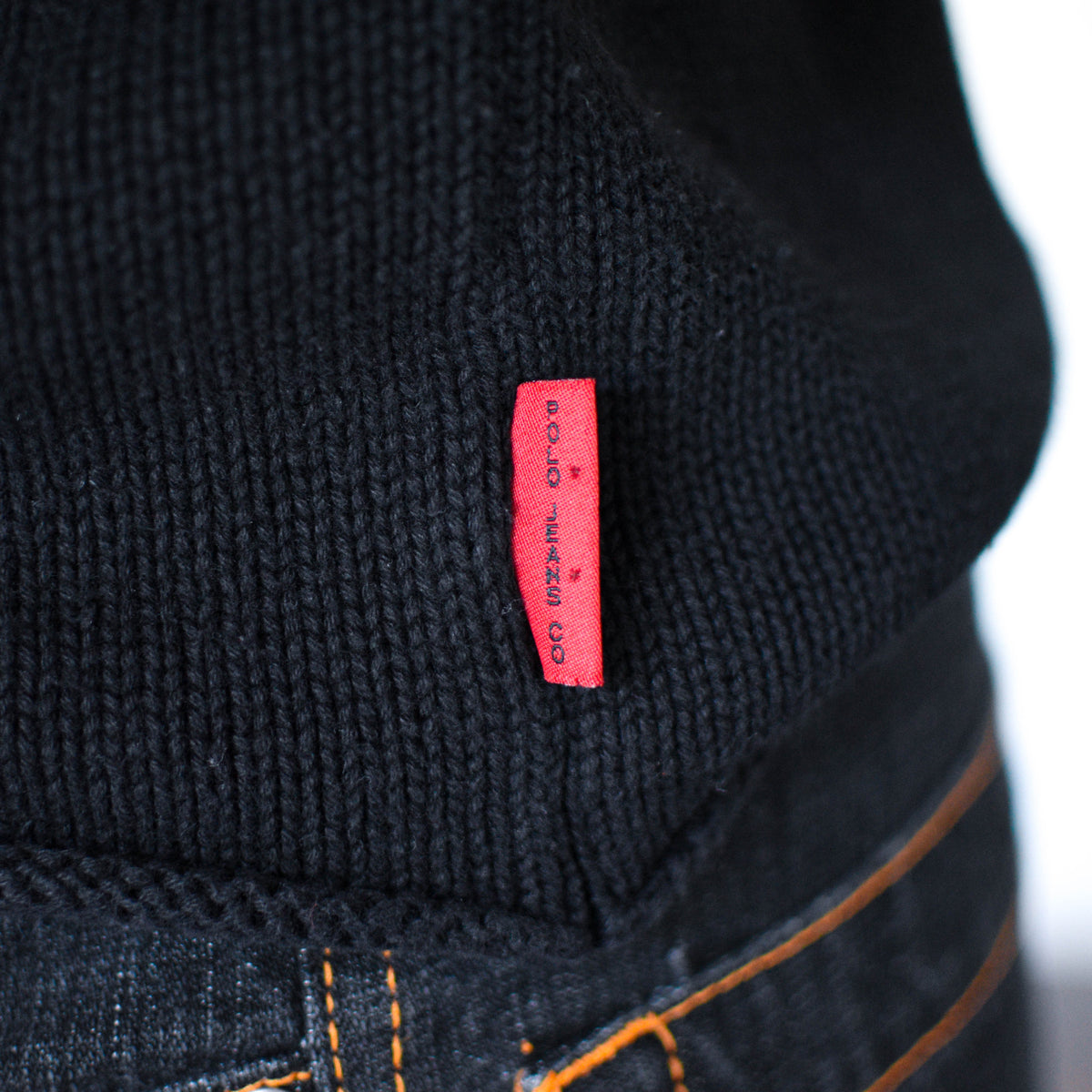 Vintage 90s Polo Sport Co. Red Stripe Knit Sweater
