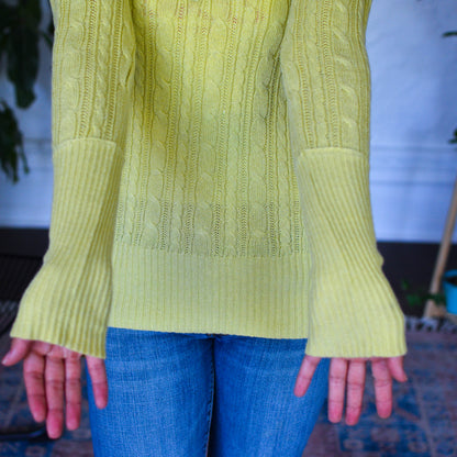 Vintage Femme American EagleDrop-Neck Knit Sweater