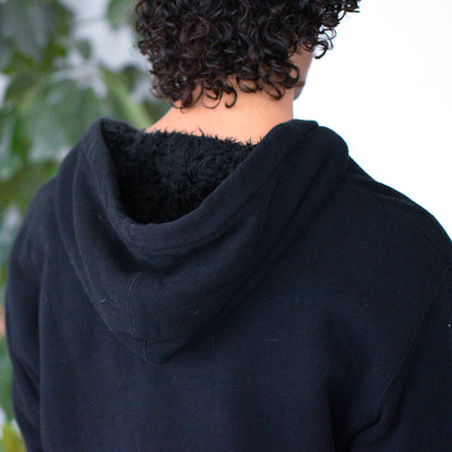 Vintage Y2K Fox Racing Sherpa Zip-Up Sweatshirt