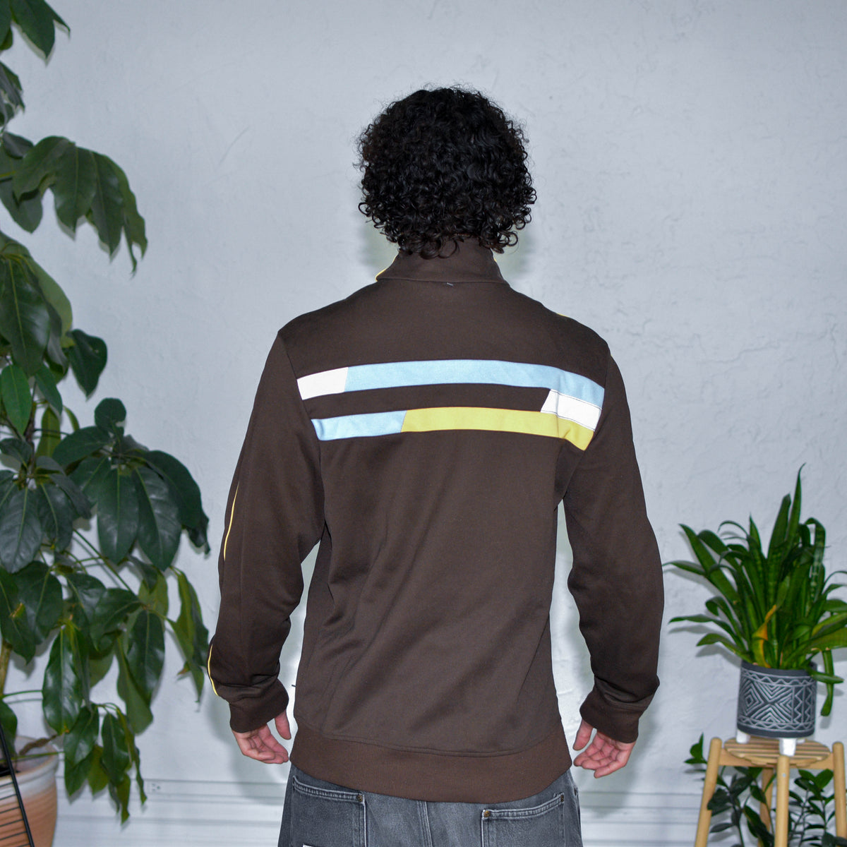 Vintage Y2K Brown Puma Track Jacket