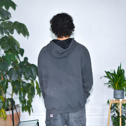 Vintage Distressed Thermal Lined Carhartt Zip Up Sweatshirt