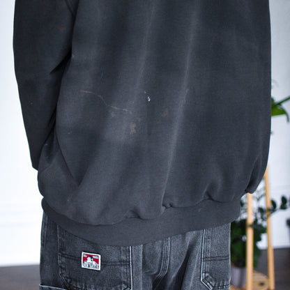 Vintage Distressed Thermal Lined Carhartt Zip Up Sweatshirt
