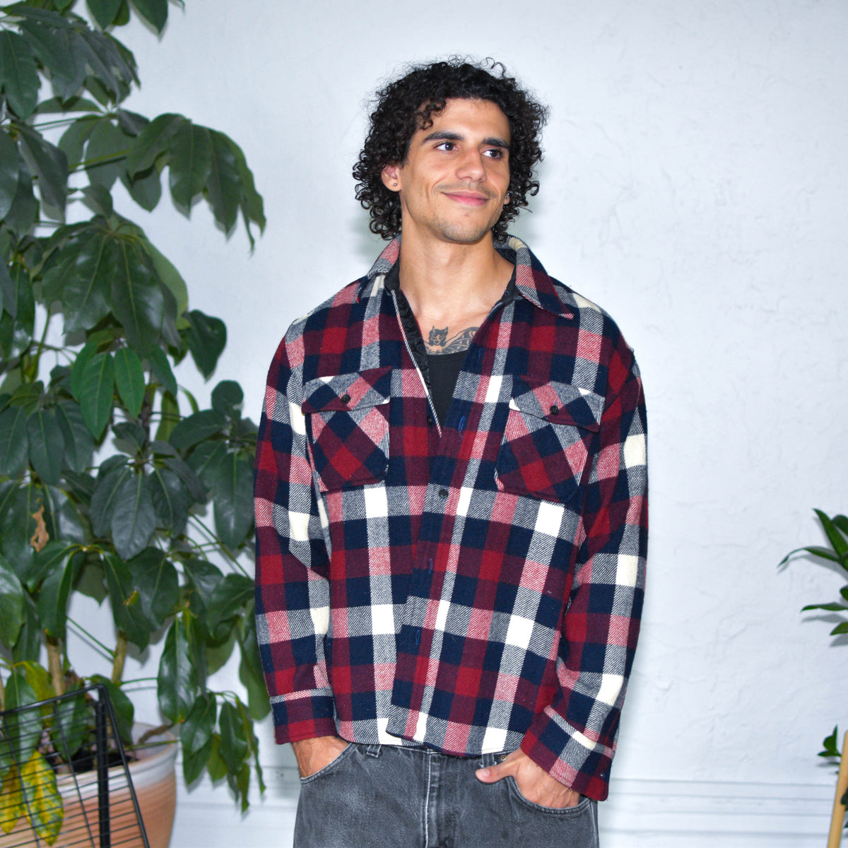Vintage 70s Sears Kings Road Flannel