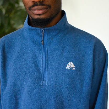 Vintage 90s Nike ACG Quarter-Zip Fleece