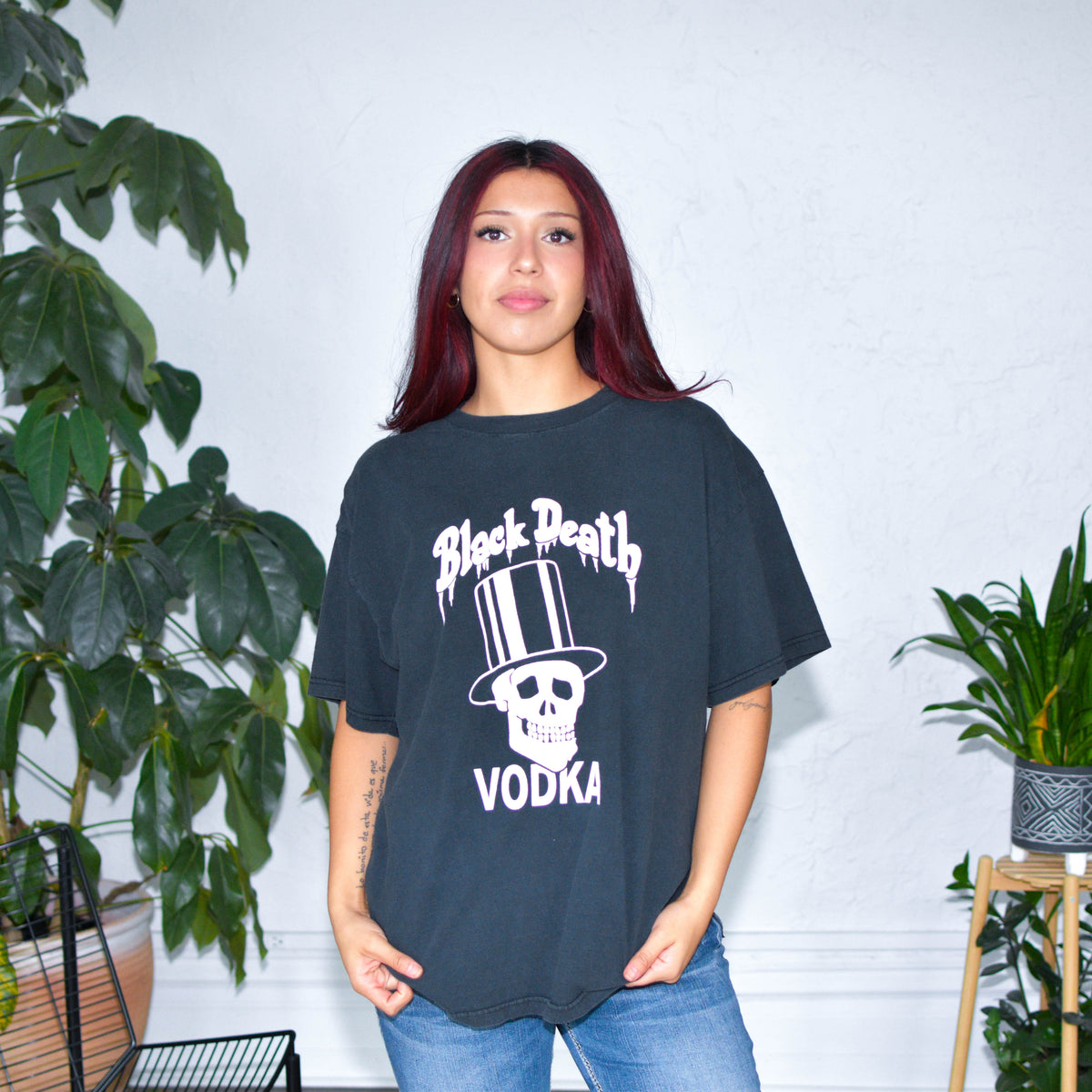 Vintage Black Death Vodka T-Shirt