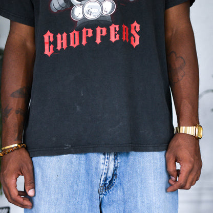 Vintage Y2K The Simpsons Springfield Choppers T-Shirt