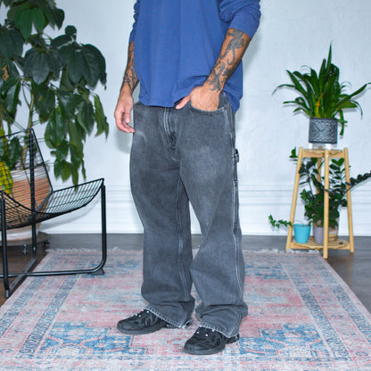 Vintage Y2K Ben Davis Ash Grey Carpenter Pants